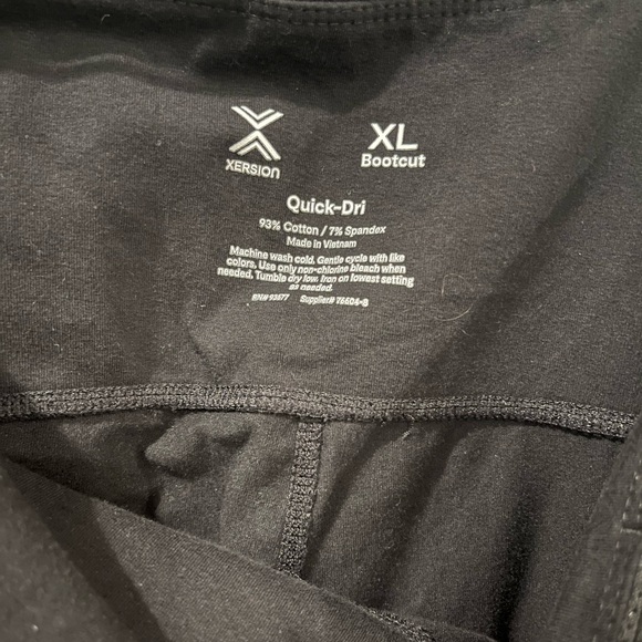 Like New XL Black Xersion Bootcut Athletic Pants - Picture 2 of 4